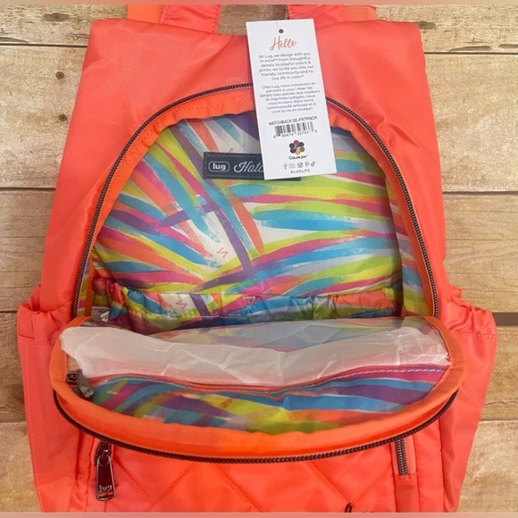 ✨✨LUG Hatchback FruitPunch Quilted Backpack✨✨ - Picture 10 of 11